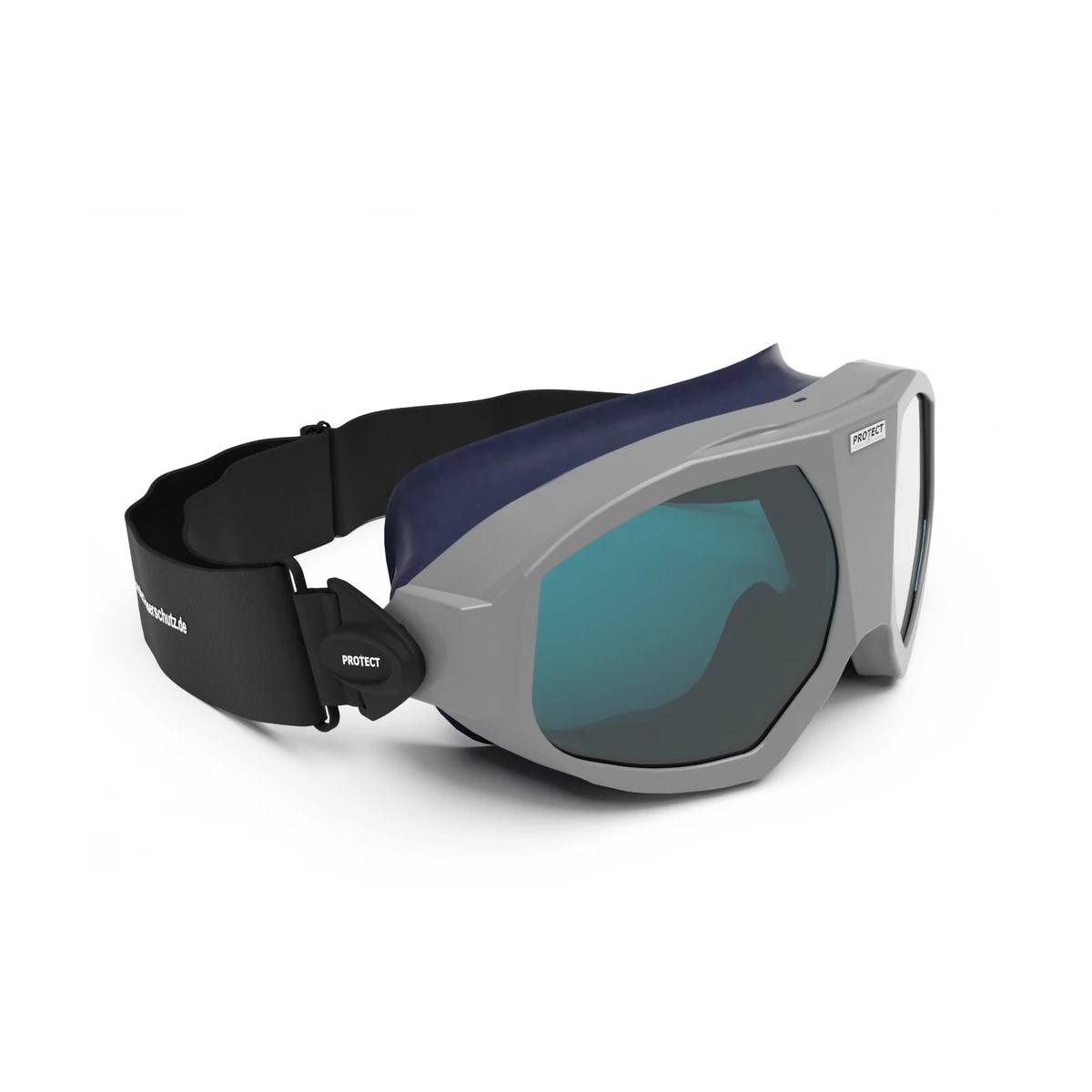Ochelari de protecție laser, filtru GLADIATOR - 0263, culoarea ramei argintiu potrivite pentru laser supercontinuu Ochelari c...