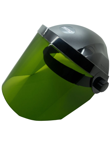 Laser højbeskyttende ansigtsskærm med filter 0242 Diode - Nd:Yag - Fiberlaser- og UV-beskyttelsesvisirer Beskyt Laserschutz ...