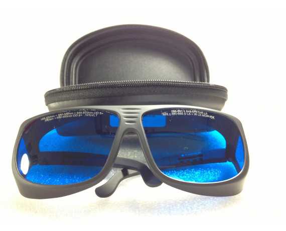 Laser DYE-Schutzbrille DYE Gläser NoIR LaserShields DY2#38