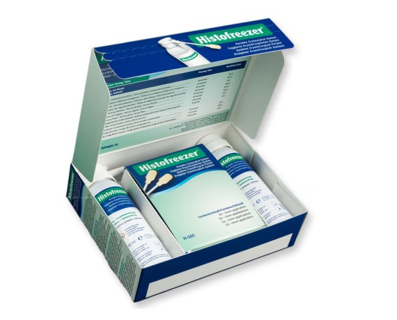 Cryothérapie Histofreezer 2 flacons 80 ml + 52 applicateurs 5 mm Cryochirurgie et cryothérapie Gima 30592