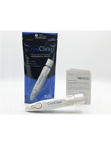 CryoClear Cryosurgical Device with 16g Cartridge Cryosurgery and Cryotherapy Gima 30587