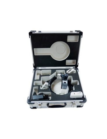 Hjelm med GIMA LED-forlygte - 75000 lux Hjelme med LED-lys Gima 30939