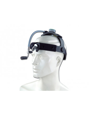 Wida Plus headlamp with fibre optic cable Helmets with LED light Gima 30854