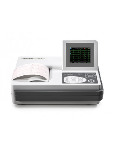 ECG EDAN SE-3 com display colorido de 3 canais com interpretação Eletrocardiógrafos de 1 a 3 canais Gima 33333