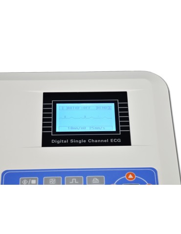 EKG CONTEC 100G med 1 kanal og display, 1-3 kanals elektrokardiografer Gima 33220