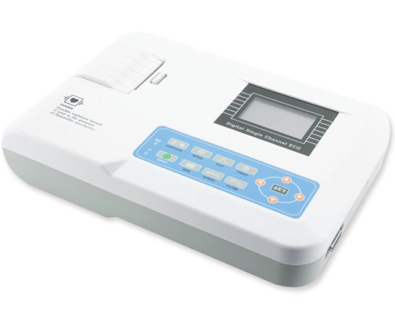 EKG CONTEC 100G ad 1 csatorna és kijelző 1-3 csatornás elektrokardiográf Gima 33220