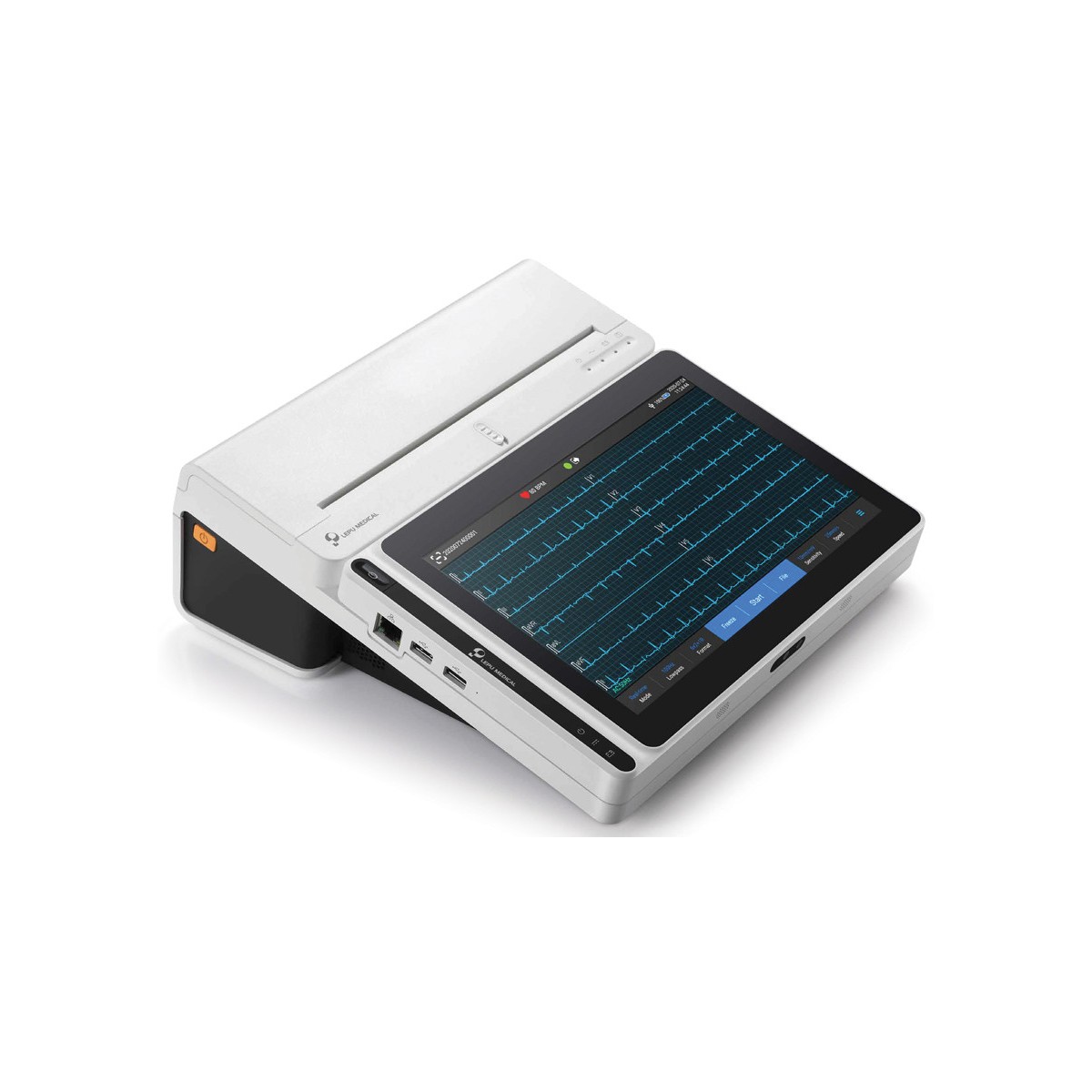Tablet ECG touch NEO T180 con stampanteElettrocardiografi da 3 - 6 -12 canali Gima 54231