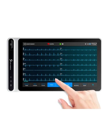Tablet EKG NEO S120 med berøringsskærm 3 - 6 - 12 kanals elektrokardiografer Gima 54230