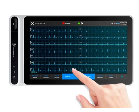 Tableta ECG NEO S120 con pantalla táctil Electrocardiógrafos de 3 - 6 - 12 canales Gima 54230