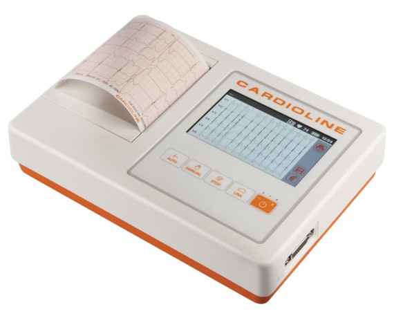 ECG Cardioline 100L FULL - Glasgow et EasyApp avec écran tactile couleur Électrocardiographes 3 - 6 - 12 canaux Gima 54202