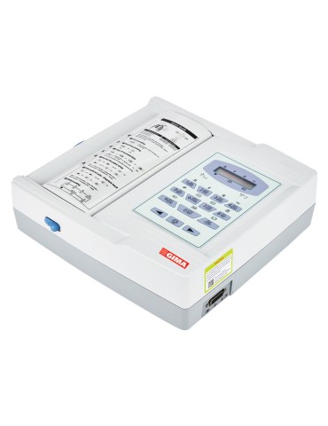 EKG CardioGima 12-6-3 kanaler med monitor og printer 3 - 6 - 12-kanals elektrokardiografer Gima 33358