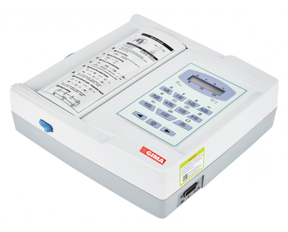 CardioGima 12-6-3 canale ECG cu monitor si imprimanta