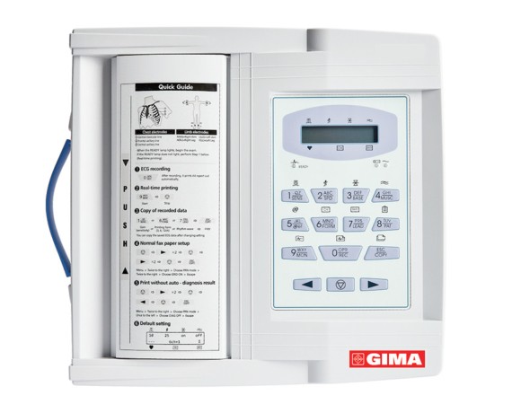 CardioGima 12-6-3 kanalni EKG s monitorom i pisačem 3 - 6 - 12 kanalni elektrokardiografi Gima 33358