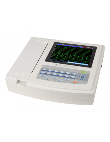 CONTEC 1200G 12-Kanal-EKG mit Display 3 - 6 - 12-Kanal-Elektrokardiographen Gima 33224