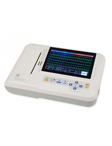 ECG CONTEC 600G 3 and 6 channels with display and printer 3 - 6 - 12 channel electrocardiographs Gima 33222