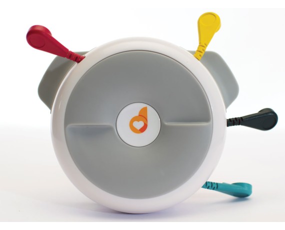 D-HEART 8/12-kanals bærbar smartphone EKG-elektrokardiograf til smartphones Gima 33247