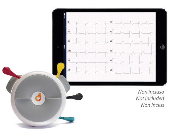 D-HEART 8/12 channel portable smartphone ECG Electrocardiographs for Smartphones Gima 33247