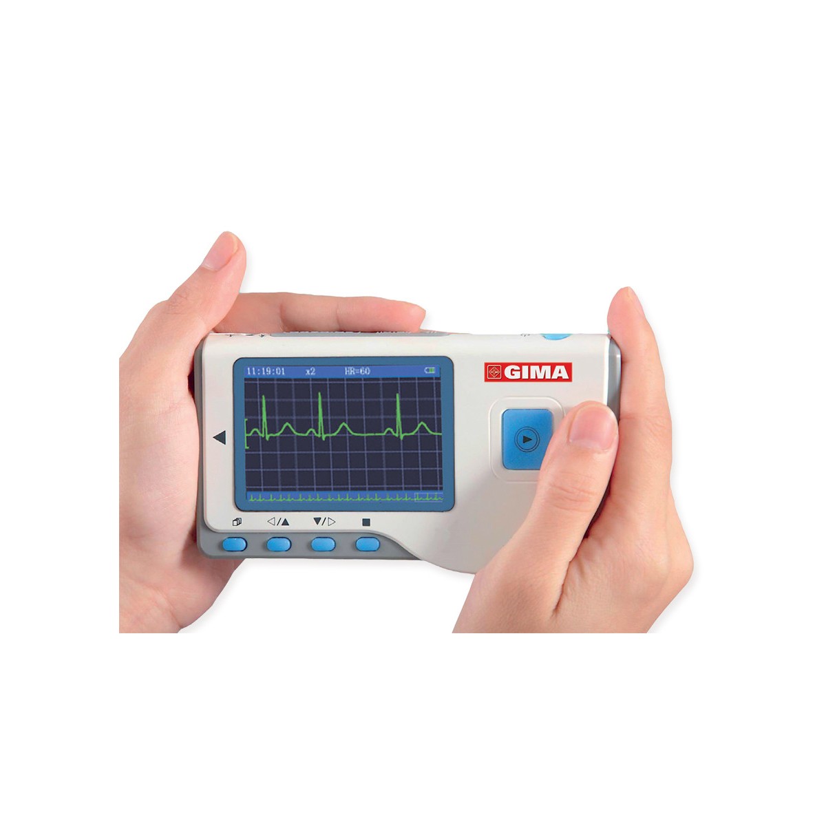 ECG palmare Cardio B con Bluetooth e softwareElettrocardiografo Palmare Gima 33259