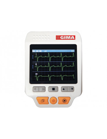 3 csatornás Cardio C kézi EKG Kézi elektrokardiográf Gima 33245