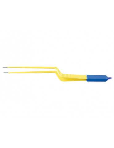 Pinza bipolar de BAYONET desechable de 20 cm con cable de 3 metros - punta de 1 mm Pinzas monopolares y bipolares Gima 30306