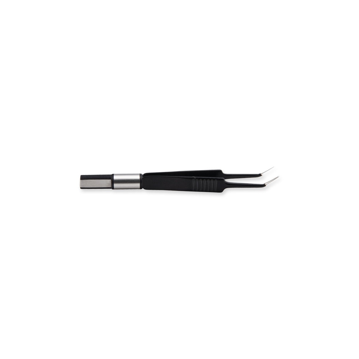 Pinça bipolar antiaderente joalheiro 11,5 cm com pontas angulares Pinça Bipolar Não Aderente Gima 30473