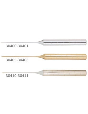 GOLD BALLET K2 Gold Plated Disposable Electrolysis Needles 50pcs Electrolysis Needles and Handpieces Gima 30405