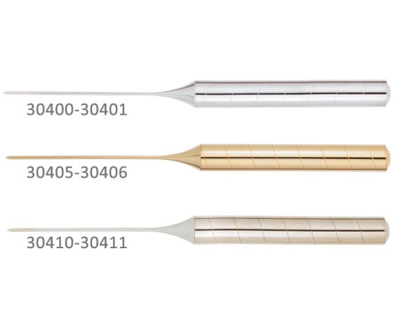 GOLD BALLET K2 Gold Plated Disposable Electrolysis Needles 50pcs Electrolysis Needles and Handpieces Gima 30405