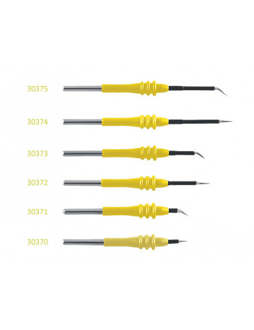 Eletrodo de agulha de tungstênio - reto 5 cm descartável 10 peças Eletrodos descartáveis Gima 30370