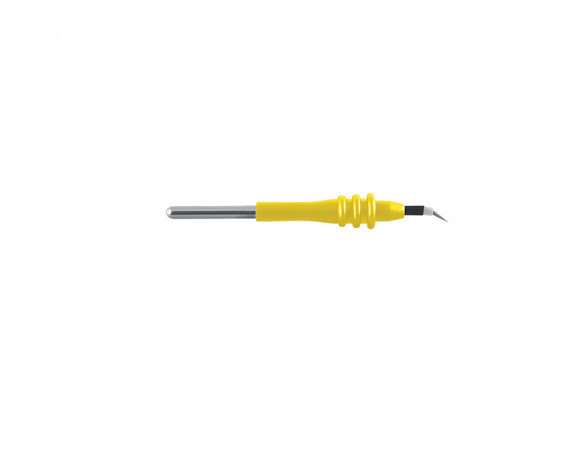 Elektroda igłowa wolframowa - kątowa 5 cm jednorazowa 10 sztuk Elektrody jednorazowe Gima 30371