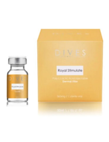 Dives Royal Stimulate dermal filler med polymælkesyre PLA 365 mg Polymælkesyre dermal fillers DIVES MED DIVES-ROYAL-STIM