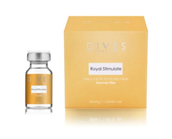 Dives Royal Stimulate dermal filler med polymælkesyre PLA 365 mg Polymælkesyre dermal fillers DIVES MED DIVES-ROYAL-STIM