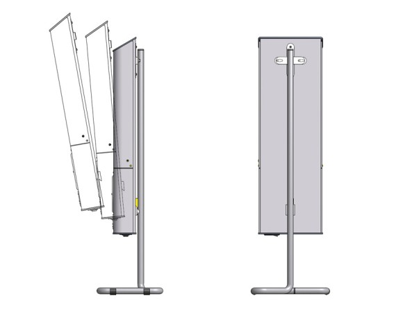 GIMA AIR CleanerAir -desinfiointilaitteen jalusta Gima 36511:lle