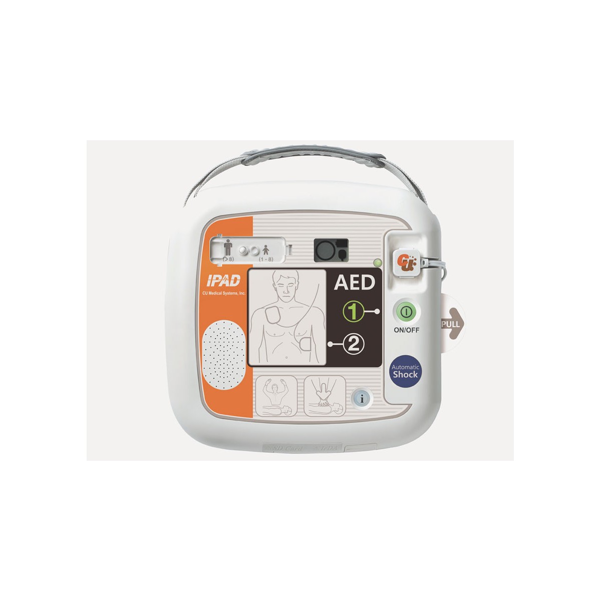 Defibrillatore iPAD CU-SP1 DAE AED CU Medical automaticoDefibrillatori iPAD CU Medical Gima 35339