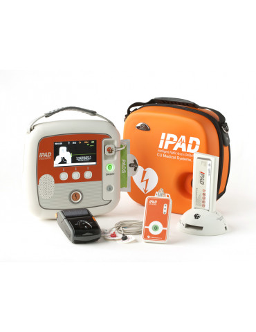 Défibrillateur iPAD CU-SP2 semi-automatique CU Medical avec moniteur iPAD CU Défibrillateurs médicaux Gima 35341