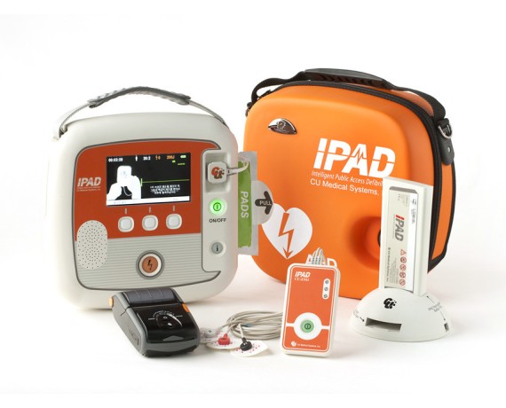 Półautomatyczny defibrylator CU Medical iPAD CU-SP2 z monitorem Defibrylatory medyczne iPAD CU Gima 35341