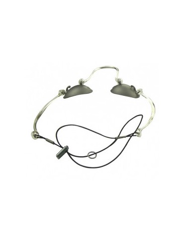 Durette III patientlaserbeskyttelsesbriller i rustfrit stål Øjenbeskyttere Oculopalstik 21-445