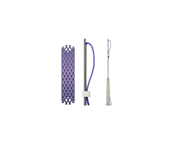 Fios de Tração PDO com meia tubular Retense 19G 38mm com cânula tipo L Fios de tração com meia tubular Hyundae Meditech RTSL1...