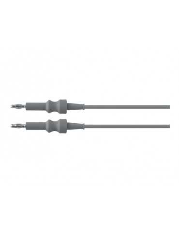 Monopolar cable for electrosurgical MB 4mm male - male Accessories for electrosurgical units Gima 30610