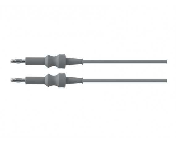 Monopolar cable for electrosurgical MB 4mm male - male Accessories for electrosurgical units Gima 30610