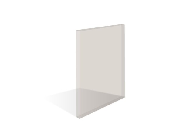 Laserbeskyttelsesvindue til CO2, ECWP125 filter, tykkelse 3,17 mm Laserbeskyttelsesvinduer NoIR LaserShields ECWP125