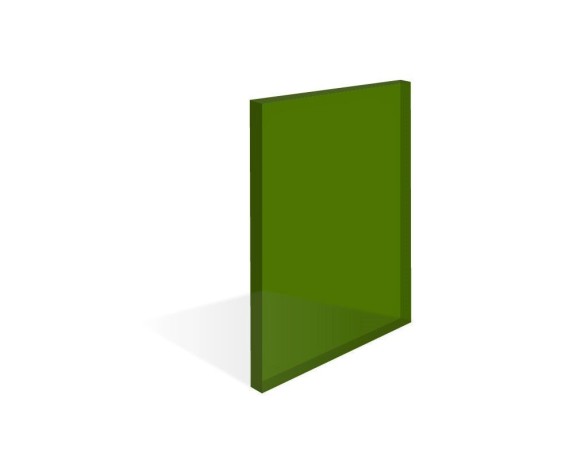 Laserbeskyttelsesvindue til Nd:YAG, YAGW125 filter, tykkelse 3,17 mm Laserbeskyttelsesvinduer NoIR LaserShields YAGW125