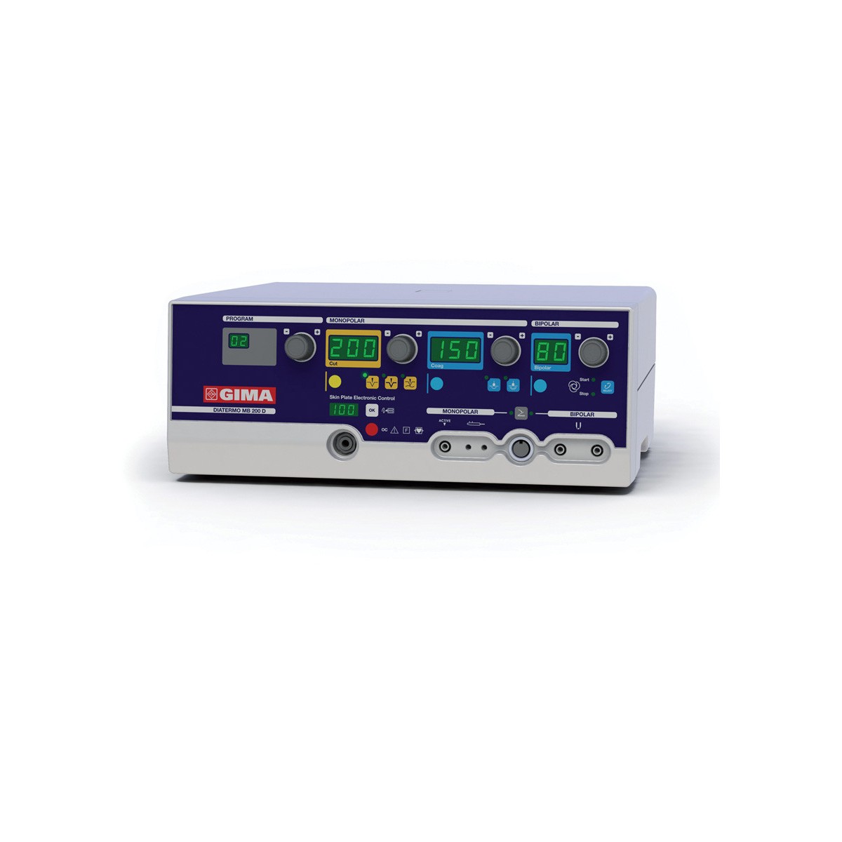 Bisturí electroquirúrgico monopolar bipolar DIATERMO MB 200D 200 W Unidades electroquirúrgicas monobipolares Gima 30630