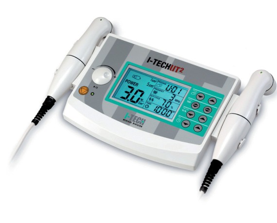 I-TECH UT2 Ultralydsbehandling med dobbeltprobe Fysioterapiudstyr Gima 28358