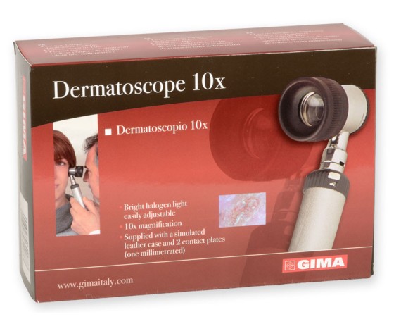 Dermatoscope à immersion GIMA 2000 avec lumière halogène Dermatoscopes GIMA Gima 31187