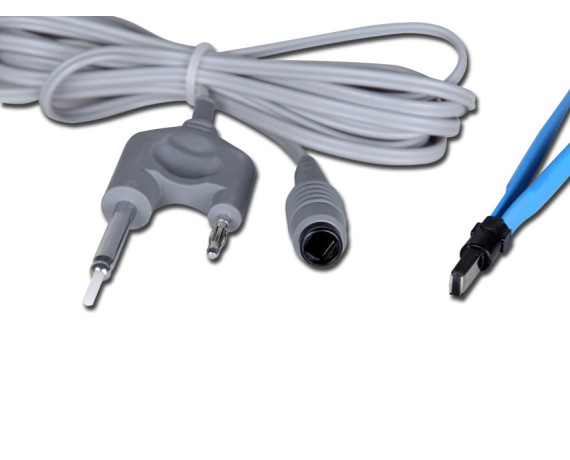 Cable de electrocirugía bipolar UE para MB 80D, 120D y 160D Accesorios para aparatos electroquirúrgicos Gima 30617