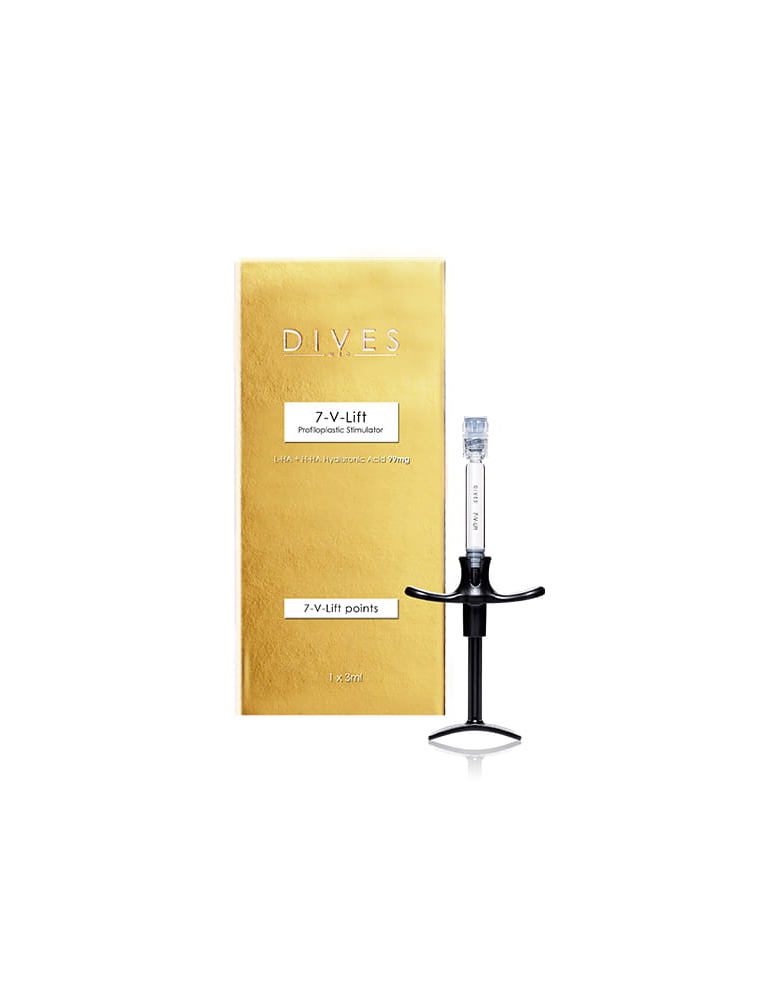 Dives 7-V Lift stimolatore tissutale profiloplastica viso e collo 1x3ml Cocktails Needling e Mesoterapia DIVES MED DIVES-V7LIFT Dives 7-V Lift stimolatore tissutale profiloplastica viso e collo 1x3ml Cocktails Needling e Mesoterapia DIVES MED DIVES-V7LIFT