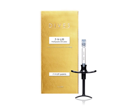 Dives 7-V Lift stimolatore tissutale profiloplastica viso e collo 1x3ml Cocktails Needling e Mesoterapia DIVES MED DIVES-V7LIFT