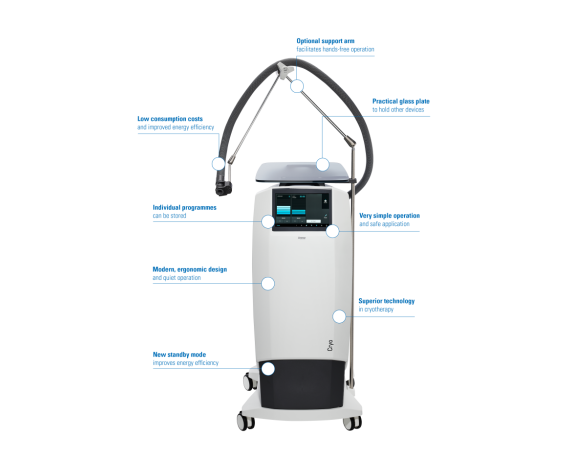 Refrigerador Zimmer Cryo 7 Chiller para laser e crioterapia Refrigeradores de ar Zimmer Zimmer MedizinSysteme 7350-XA1