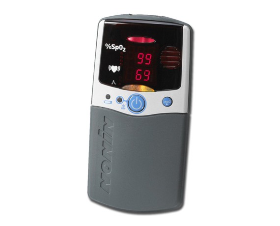 Oxímetro de pulso NONIN Palm SAT 2500A con sonda para adultos y niños Oxímetros de pulso Gima 35086