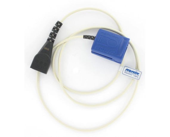 Herbruikbare rubberen sonde voor volwassenen voor NONIN 2500A pulsoximeter Gima 35087